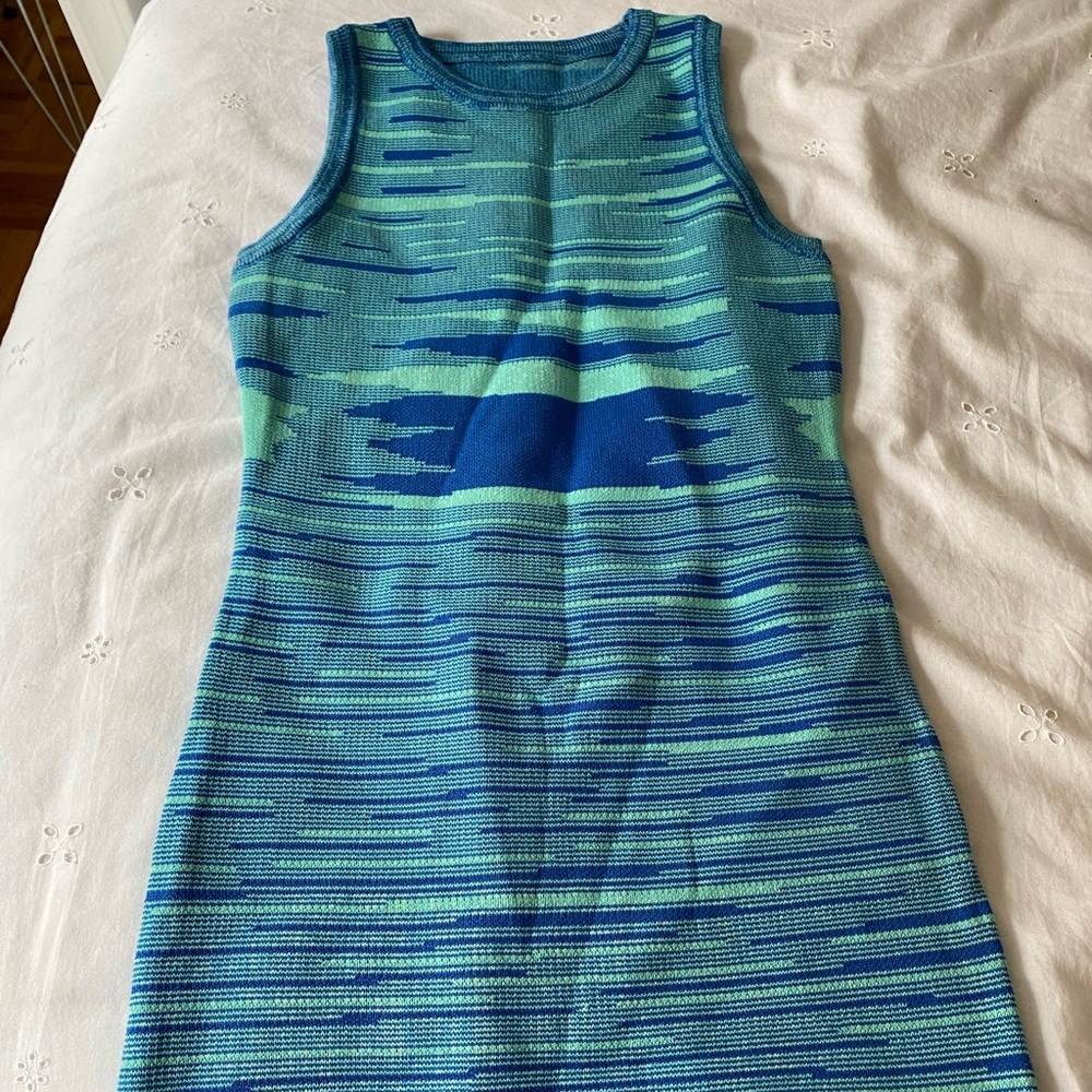 Colourful mini dress